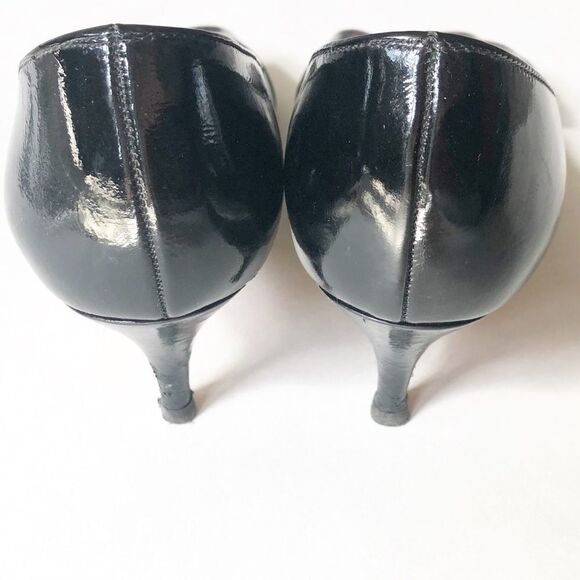 Butter Shoes Patent Leather Peep Toe Pumps 8.5 - Picture 9 of 9